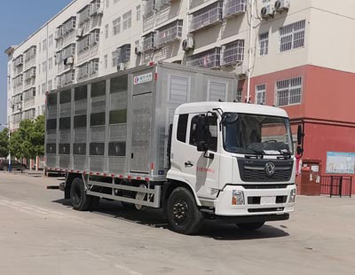 程力威牌CLW5180CCQE6型畜禽運輸車